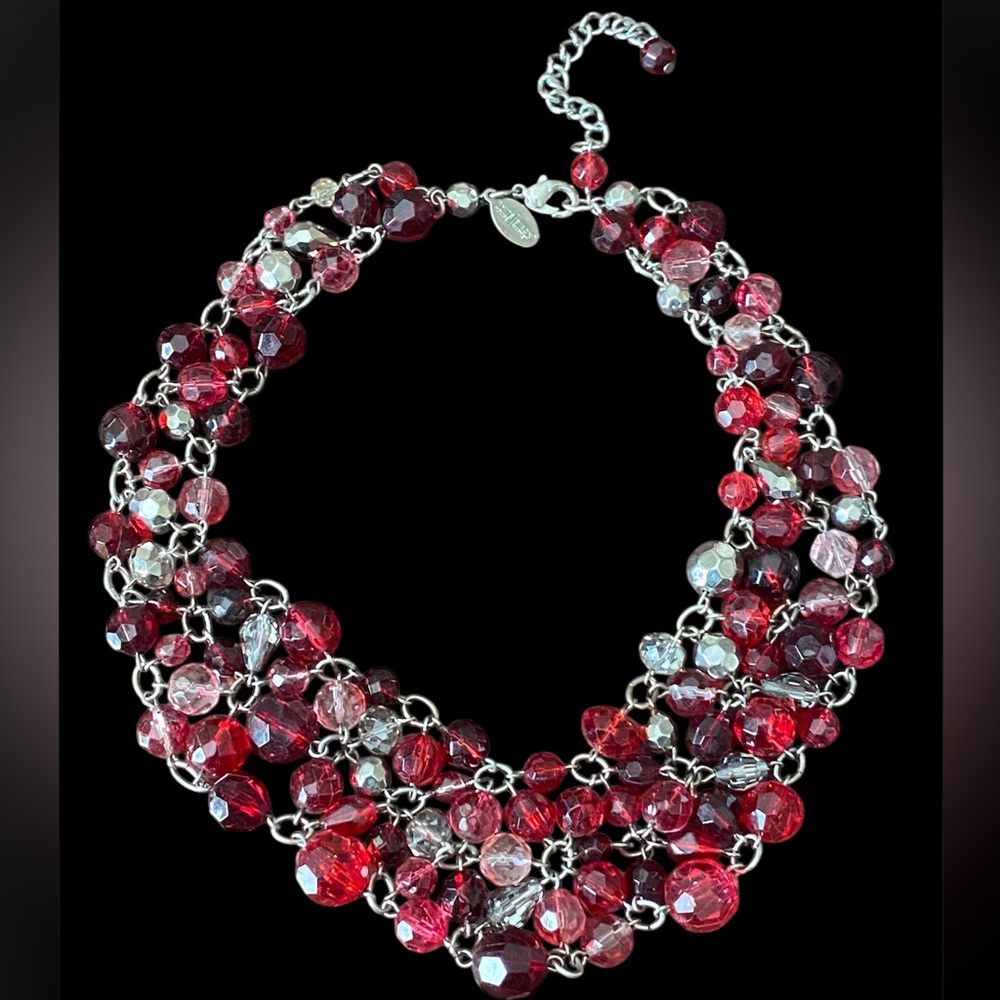 White House Black Market bib necklace